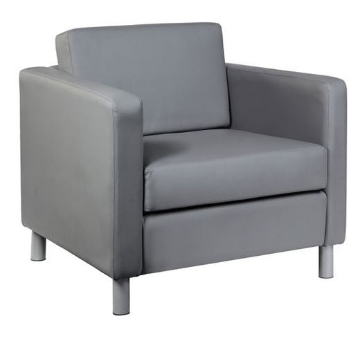 City Space Lounge Chair, Bonded Leather