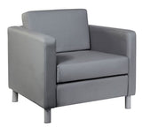 City Space Lounge Chair, Bonded Leather