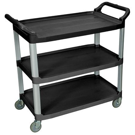 (Scratch & Dent) Luxor 3-Shelf Serving Cart, 37 1/4