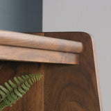 Sauder Outlet Clifford Place Library Hutch, Grand Walnut