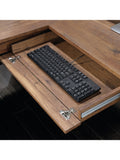 Sauder Outlet Palladia Collection L-Shaped Desk, Vintage Oak
