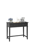(Scratch & Dent) Ameriwood Outlet Home Franklin Writing Desk, Black