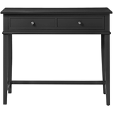 (Scratch & Dent) Ameriwood Outlet Home Franklin Writing Desk, Black