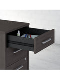 kathy ireland Office by Bush Method 20"D Vertical 3-Drawer Mobile File Cabinet, Storm Gray