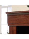 (Scratch & Dent) Realspace Outlet 45"H 3-Shelf Bookcase, Mulled Cherry