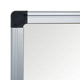 (Scratch & Dent) MasterVision Outlet Maya Gold Ultra Magnetic Dry-Erase Whiteboard, Lacquered Steel, 48" x 96", Aluminum Frame