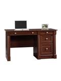 (Scratch & Dent) Sauder Outlet Palladia 54"W Computer Desk, Select Cherry