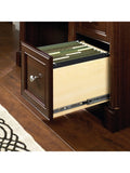 (Scratch & Dent) Sauder Outlet Palladia 54"W Computer Desk, Select Cherry