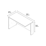 Bush Business Furniture Components Return Bridge, 42"W x 24"D, Mocha Cherry