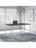 (Scratch & Dent) kathy ireland Office by Bush Method Table Desk, 60"W, Storm Gray