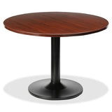 (Scratch & Dent) Lorell Outlet Essentials Round Table Top, 48"D, Mahogany