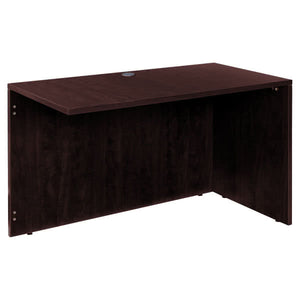 Alera Valencia Series Reversible Return/Bridge Shell, Mahogany