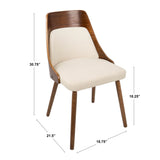 Annie Series Mid-Century Visitor Chair