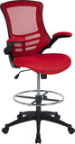 Mid-Back Mesh Ergonomic Drafting Chair