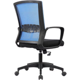 Haley II Ergonomic Mesh Task Chair, Indigo Blue