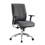 Pres Mid-Back Executive Leather Chair