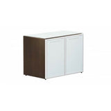 Chiarezza Storage Cabinet, Glass Doors & Top