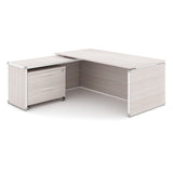 Chiarezza Executive Split Level L-Shaped Desk