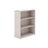 Chiarezza 41”H Bookcase with Glass Top