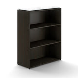 Chiarezza 41”H Bookcase with Glass Top
