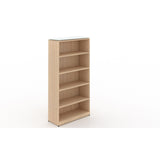 Chiarezza 71”H Bookcase with Glass Top