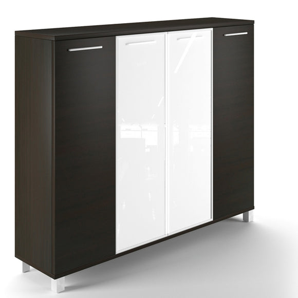Chiarezza Deluxe 4 Door Wall Unit 63” X 16” X 53”