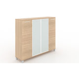 Chiarezza Deluxe 4 Door Wall Unit 63” X 16” X 53”