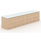 Chiarezza Wall Mounted Hutch with Laminate Doors