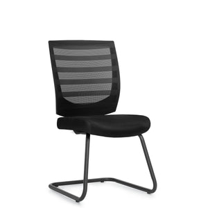 Preva Mesh Back Armless Guest Chair