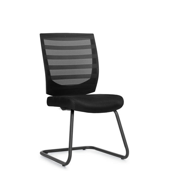 Preva Mesh Back Armless Guest Chair
