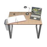 Buro48 Modern Home Office Desk with Integrated Power Module, 48"W x 24"D x 30"H