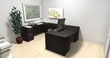 Chiarezza Double Pedestal U-Shaped Desk