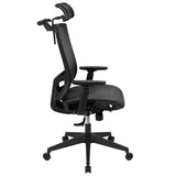 Kerze Ergonomic Mesh Managerial Task Chair, Black