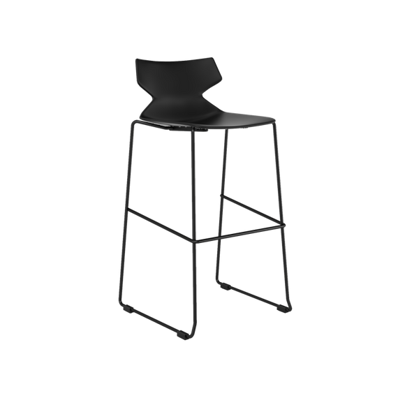 Curve Bar Height Stool