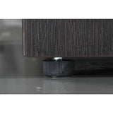 Chiarezza L-Shaped Desk with Glass Modesty Panel