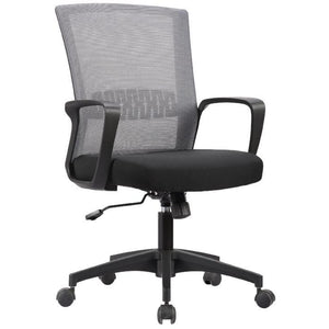 Haley II Ergonomic Mesh Task Chair, Estate Gray