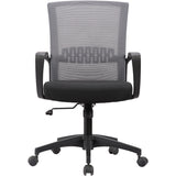 Haley II Ergonomic Mesh Task Chair, Estate Gray