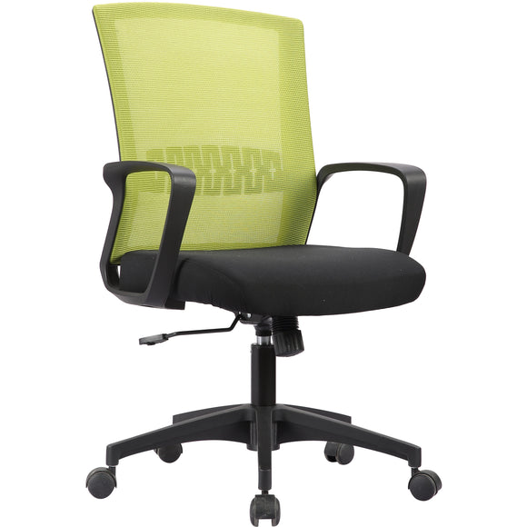 Haley II Ergonomic Mesh Task Chair, Kelly Green