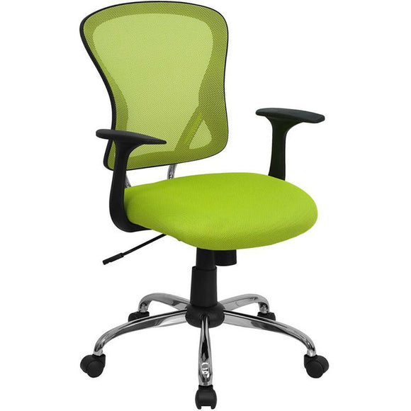 Mid-Back Mesh Swivel Task Office Chair with Chrome Base
