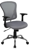 Mid-Back Mesh Swivel Task Office Chair with Chrome Base
