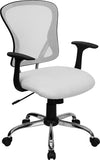 Mid-Back Mesh Swivel Task Office Chair with Chrome Base