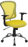 Mid-Back Mesh Swivel Task Office Chair with Chrome Base