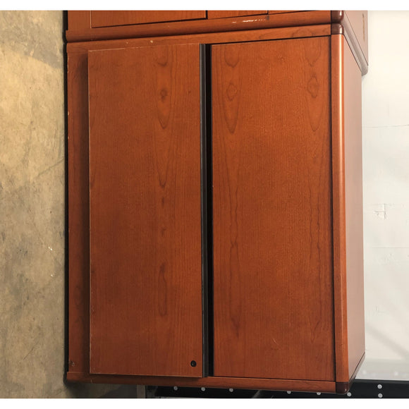 Pre-Owned 2 Drawer Lateral File, Cherry
