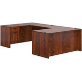 Preva U-Shaped Desk with Double Box/File Pedestal