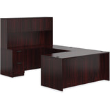 Preva U-Shape Desk with Hutch