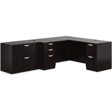 Preva L-Shaped Desk with Lateral File Drawer