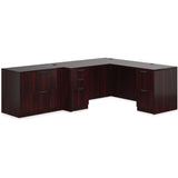 Preva L-Shaped Desk with Lateral File Drawer
