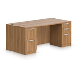 Preva Desk with Double Pedestals
