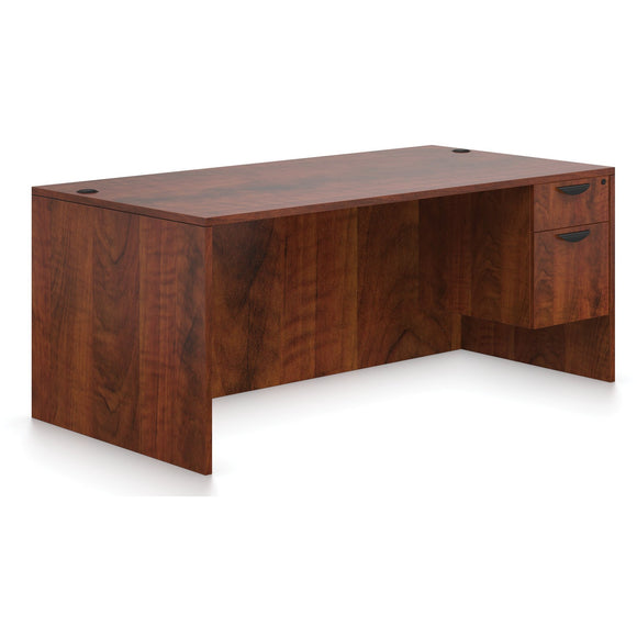 Preva Desk with Single Box/File Pedestal