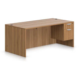 Preva Desk with Single Box/File Pedestal